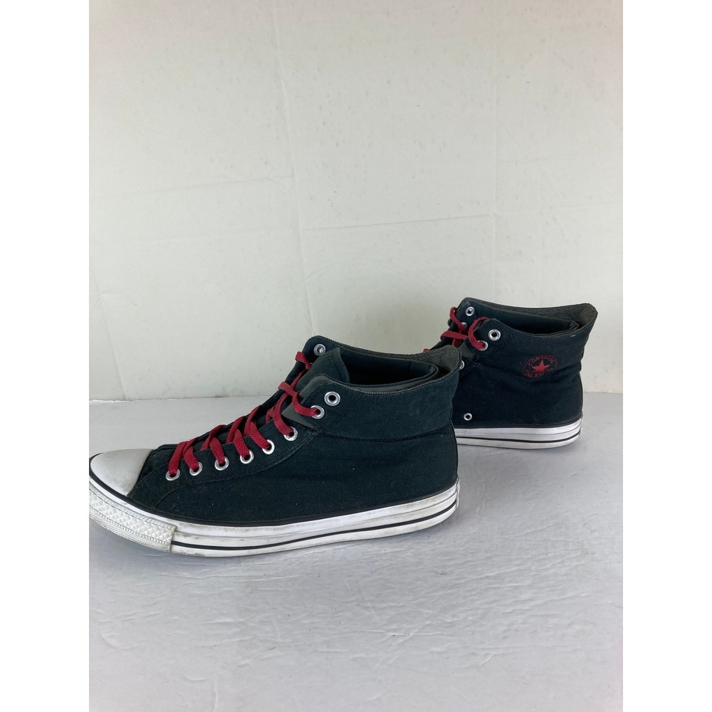 Converse Chuck Taylor All Star Mens 12 Mid Fold Over Sneakers Streetwear Grunge - Picture 11 of 12